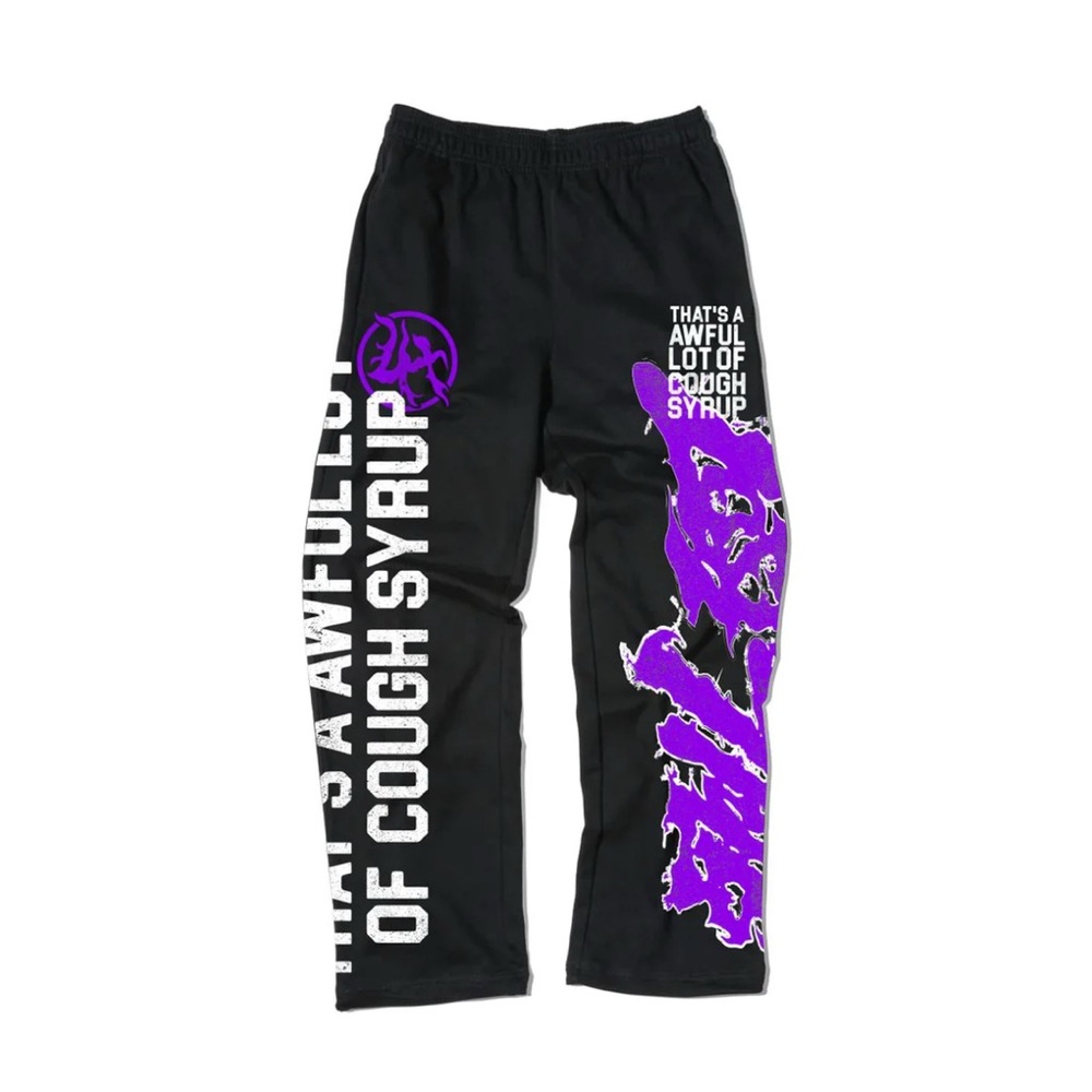 NWT Awful Lot Of Cough Syrup Sweatpants | ALOCS x Lost Hills size X-Large